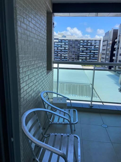 Apts Jtr Com Varanda I Piscina Na Cobertura I 1Min Da Praia Maceio Dış mekan fotoğraf